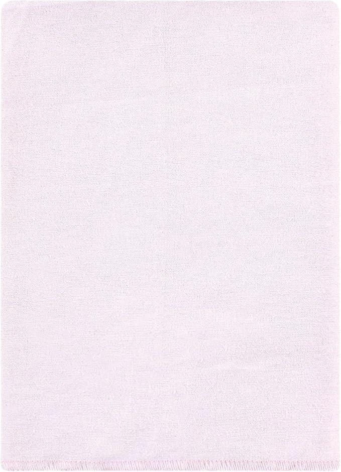 Hudson Baby Unisex Baby Cotton Flannel Burp Cloths Bundle, Purple Dainty Floral, One Size
