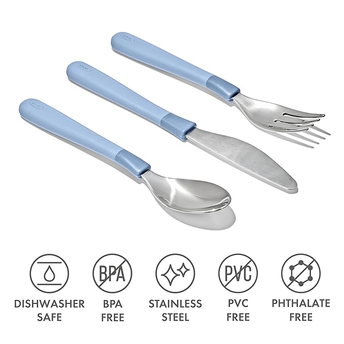 OXO Tot Cutlery for Big Kids - Dusk