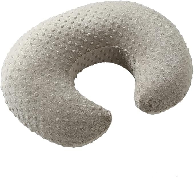 Baby Nursing Pillow Cover, Nursing Pillow Slipcovers for Breastfeeding Moms, Ultra-Soft Fit Standard Infant Nursing Pillows for Infant Newborn Baby Boy Girl (Tidal Foam)