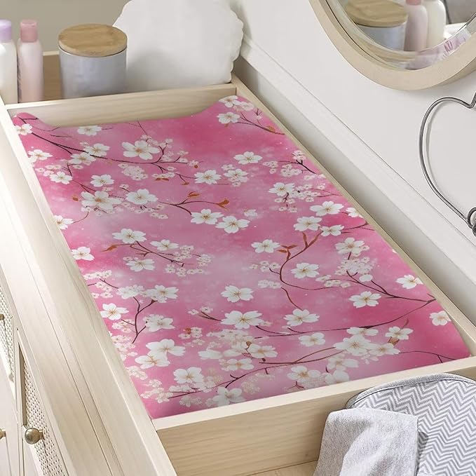 Changing Pad Covers for Boys Girls Carddle Sheet Set for Baby Boys Girls Breathable & Washable Cover