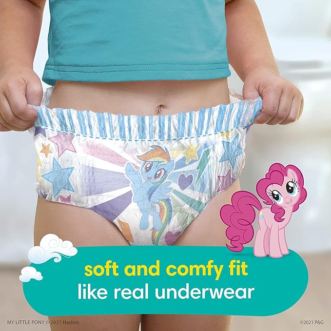 Pampers Size 4 Diapers, Potty Training Underwear for Toddlers, Easy Ups Diapers, Pull Up 2t-3t Training Pants for Girls and Boys, 112 Count, Giant Pack (Packaging & Prints May Vary)