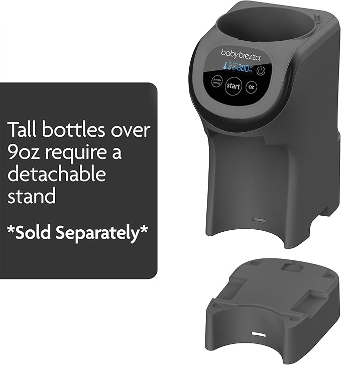 Baby Brezza Formula Pro Mini Baby Formula Mixer Machine Fits Small Spaces and is Portable for Travel– Bottle Makers Makes The Perfect Bottle for Your Infant On The Go, Charcoal