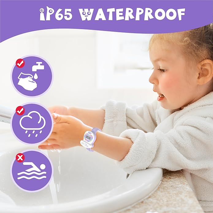 BEN NEVIS NN Potty Training Watch, Potty Timer Toilet Shape and LED Colorful Lights, Toddler Toilet Training Aid, Remind Toddler to Go to The Toilet, Best Gift for Toddlers