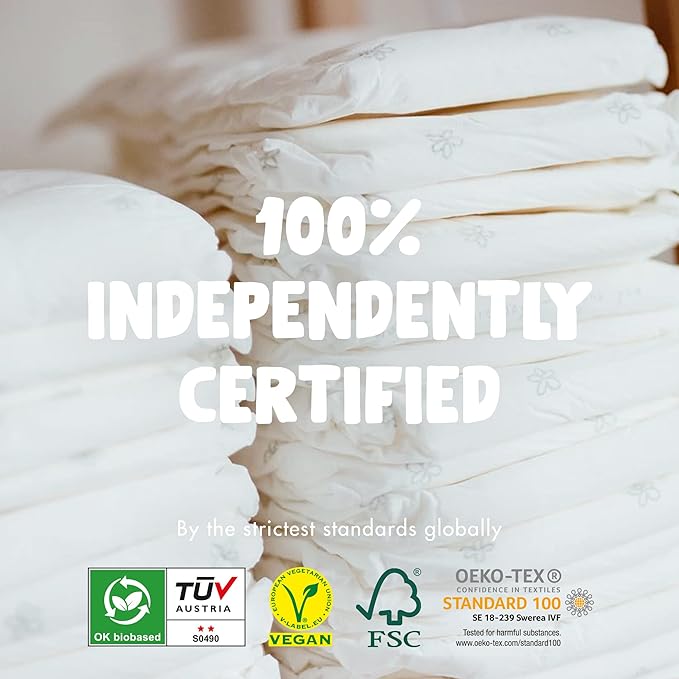 Eco by Naty Baby Diapers - Plant-Based Eco-Friendly Diapers, Great for Baby Sensitive Skin and Helps Prevent Leaking (Size 3, 10 Count)