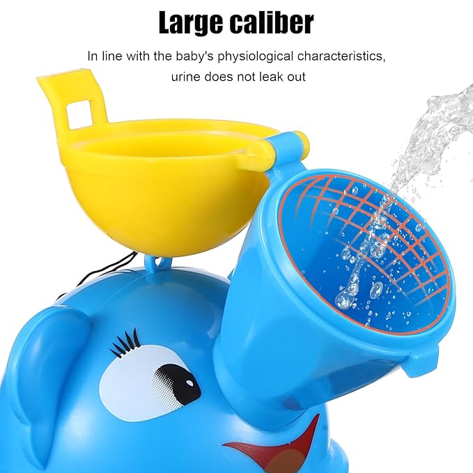 Hemoton Portable Urinal for Kids Travel Potty Toddler Pee Training Cup with Leak-Proof Seal and Cleaning Brush Compact Design for Outdoor Camping Car Use