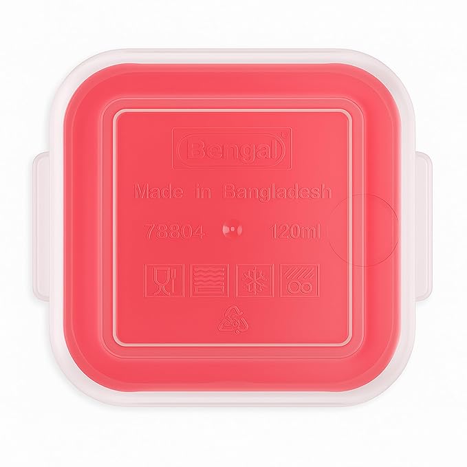 ARSUK Baby Food Containers (4oz/120ml, 16 Pack) - Small Plastic Containers with Lids - Toddler Snack Containers - Reusable Freezer Safe Food Storage Jars - BPA-Free, Leakproof & Microwave Safe