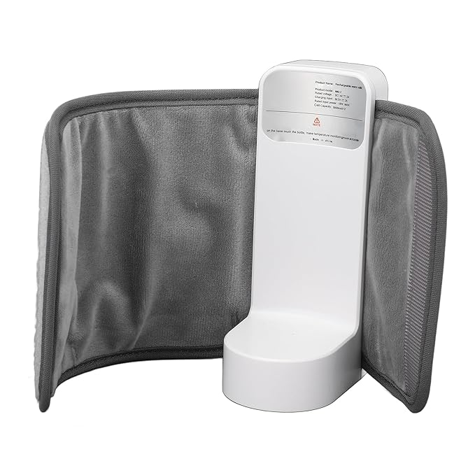 Bottle Warmer, Fast Heating Wireless Milk Warmer Sleeve with Accurate Constant Temperature Control, Comfortable for Travel