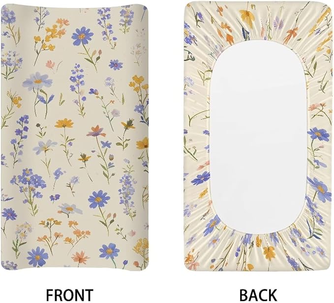 Changing Pad Covers for Boys Girls Carddle Sheet Set for Baby Boys Girls Breathable & Washable Cover