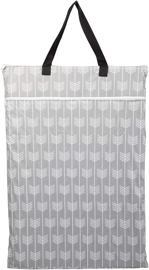 2 Pack Large Hanging Wet Bags Laundry Pail Bags Cloth Diapers Reusable