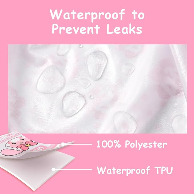 Littleforbig Washable Adjustable Reusable Waterproof Cloth Adult Diaper Wrap Cover - Baby Usagi Pattern L