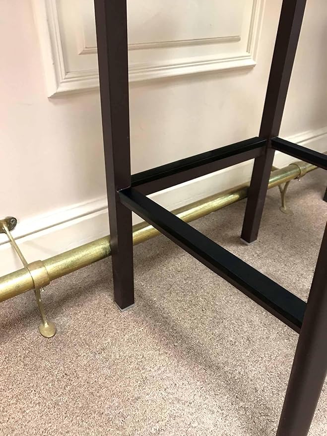 Outwater Industries | 3/4 Inch (.75'') Cabinet Door Protector Edge Guard in Black | Fits 3/4" Edge | 17 3/4 Inch (Pack of 8)