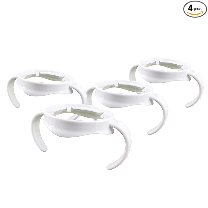 Baby Bottle Handles for Philips Avent Natural Baby Bottle (Set of 4)