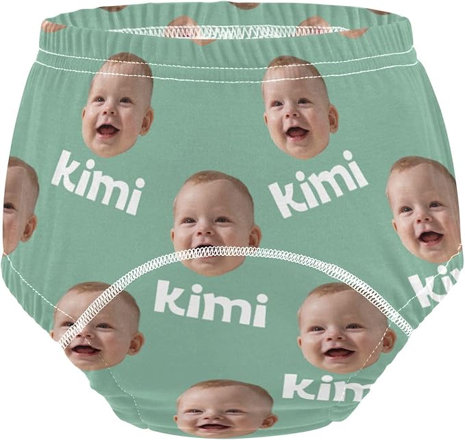 Joko Ivery 1 Sage Green Custom Potty Training Pants Cotton Traning Potty Panty for Boys Toddlers Girls 2T 3Pcs