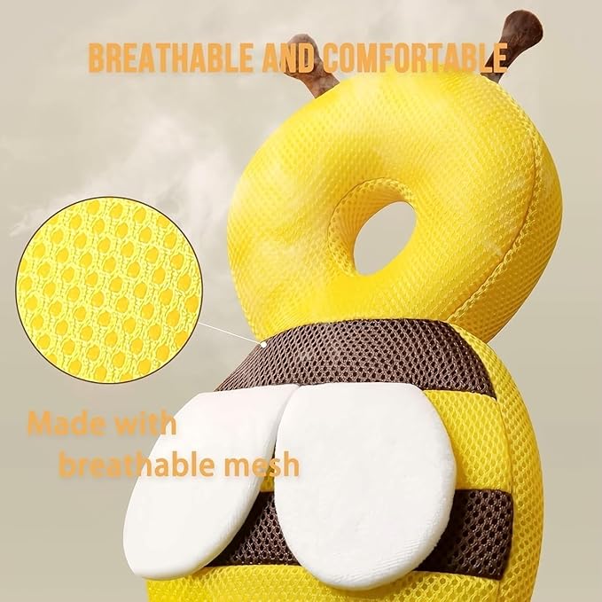 Baby Head Protector Backpack Toddler Fall Back Head Protection for Baby Crawling Walking Falling-Back Cushion Soft Landing