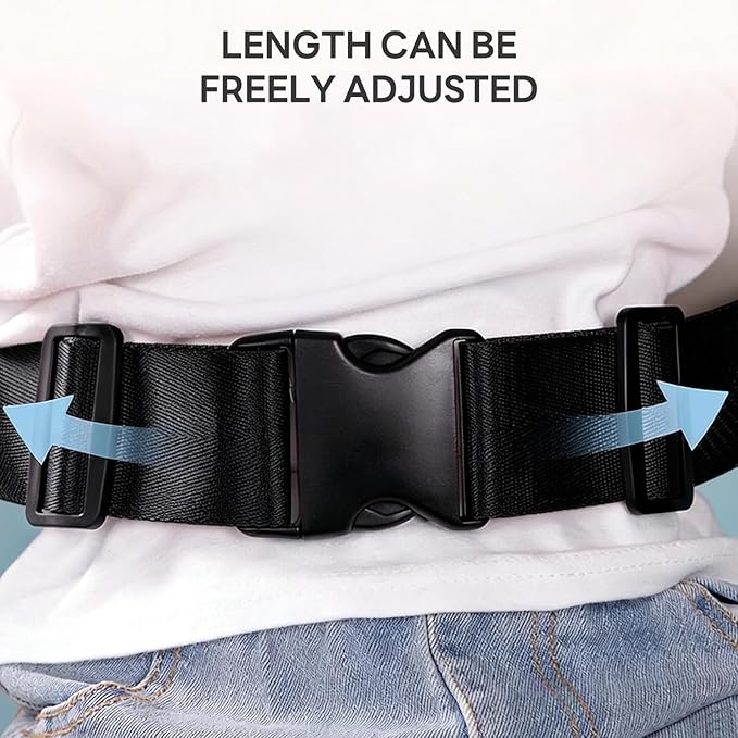 Electric Bike Child Safety Harness, Adjustable Safety Strap, and Motorcycle Child Safety Belt - Suitable for All Types of Bikes, Tricycles, and Motorcycles (Double-Loop)