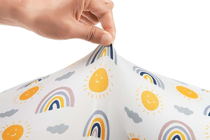 Nursing Pillow Cover Set 3 Pack Nursing Pillow Slipcovers for Moms Breastfeeding Moms, Ultra-Soft Stretchy Fit Standard Nursing Pillows Sun/Forest Deer/Dinosaur