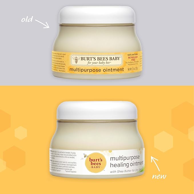 Burt's Bees Baby Diaper Rash Cream & Burt's Bees Baby Diaper Balm
