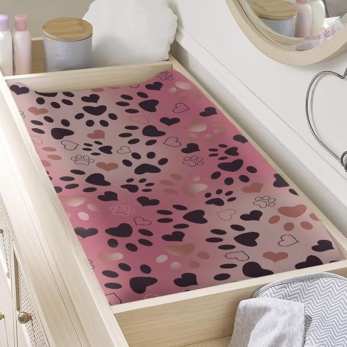 Changing Pad Covers for Boys Girls Carddle Sheet Set for Baby Boys Girls Breathable & Washable Cover