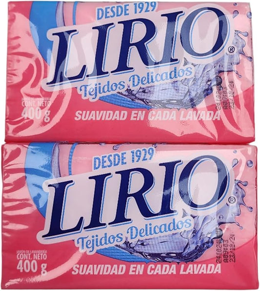 New 801252 Lirio Laundry Soap 400G Pink (-Pack) Laundry Detergent Cheap Wholesale Discount Bulk Cleaning Laundry Detergent Baby Oil