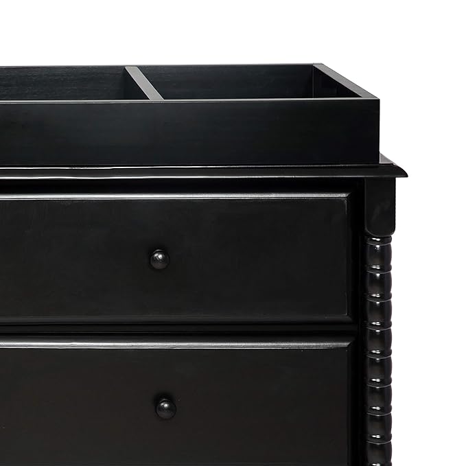Davinci Universal Wide Removable Changing Tray (M0619) in Ebony/Black
