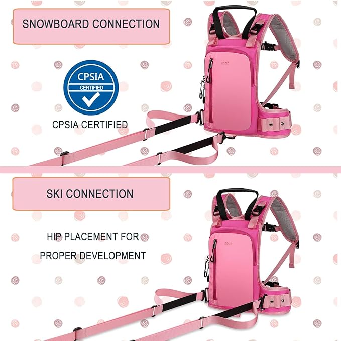 Ski Harness for Kids: Adjustable Kids Ski Harness with Training Leash for Speed Control,Perfect for Balance and Turns