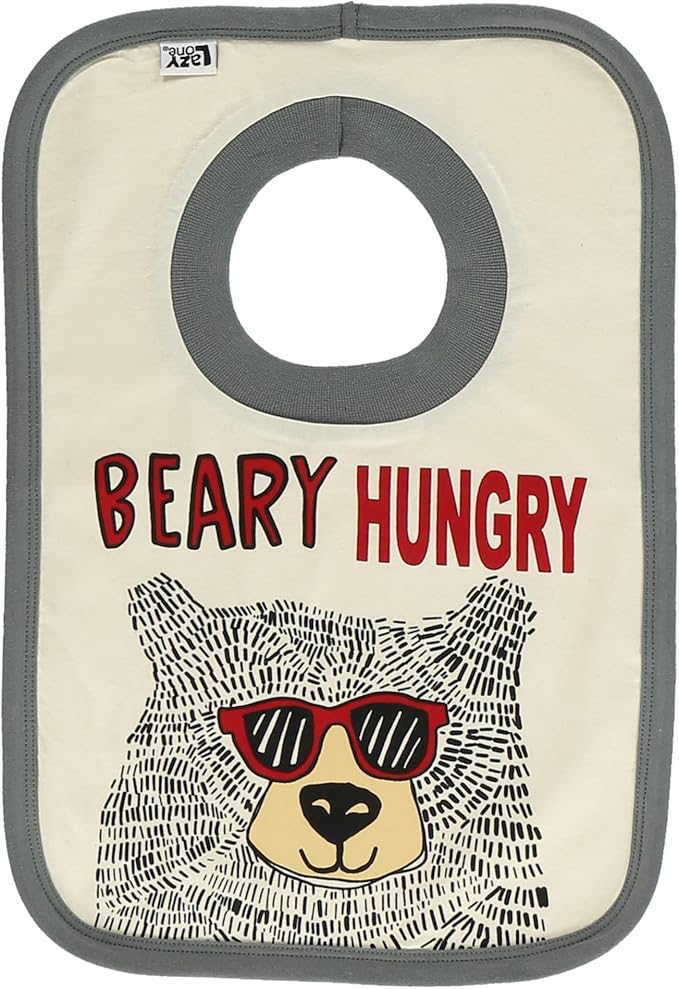 LazyOne Animal-Print Baby Bibs, Cute Baby Shower Gifts