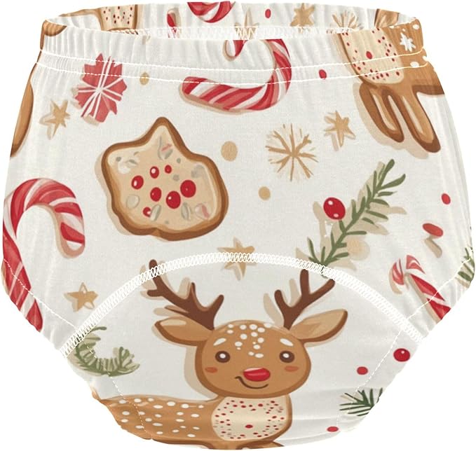 Toddler Potty Training Underwear Cotton Absorbent Soft Baby Girl Boy Potty Training Pant 2t-5t