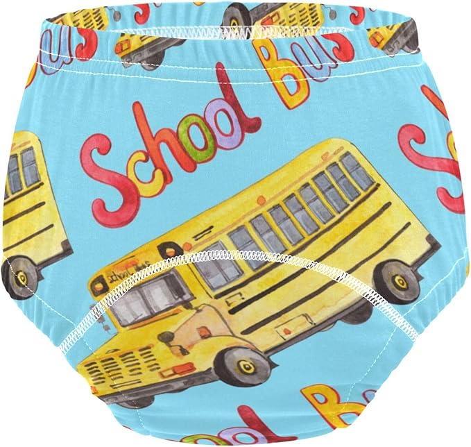 Toddler Potty Training Underwear Cotton Absorbent Soft Baby Girl Boy Potty Training Pant 2T-5T