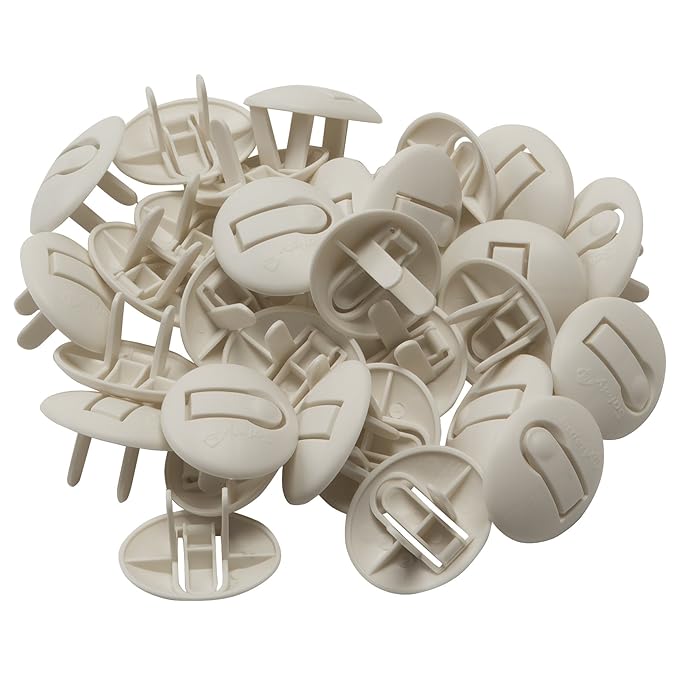 Safety 1st Press Tab Plug Protectors 36 Count (Pack of 4)