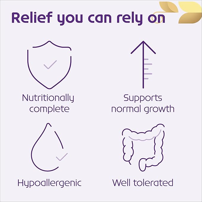 Neocate Junior - 1+ years - Hypoallergenic Toddler Formula for Food Allergy Relief - Nutritionally Complete Dairy Free Formula - Vanilla, 14.1 oz (4-Pack)