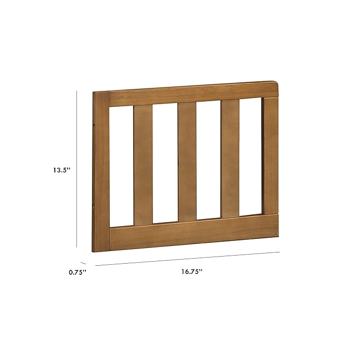 Davinci Mini Toddler Bed Conversion Kit (M22599) for Otto Mini Crib in Walnut