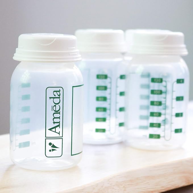 Ameda Breast Milk Storage Bottles (Pack of 2)