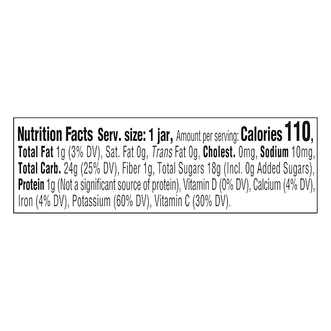 GERBER FOR BABY 2nd Foods Banana Avacado Spinach 10x4oz