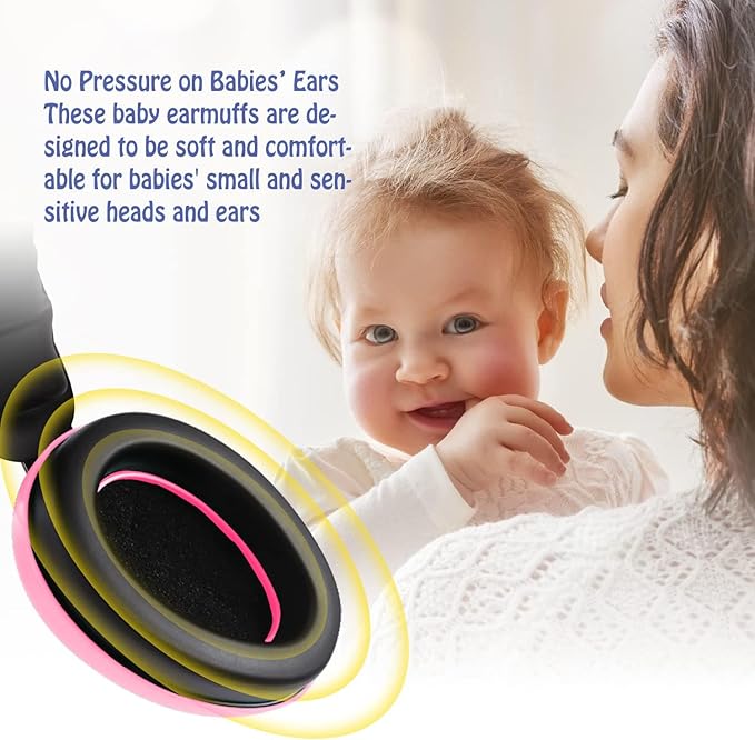 Baby Ear Protection Noise Cancelling Earmuffs Infant HeadPhones for Babies for 3 Months to 3 Years