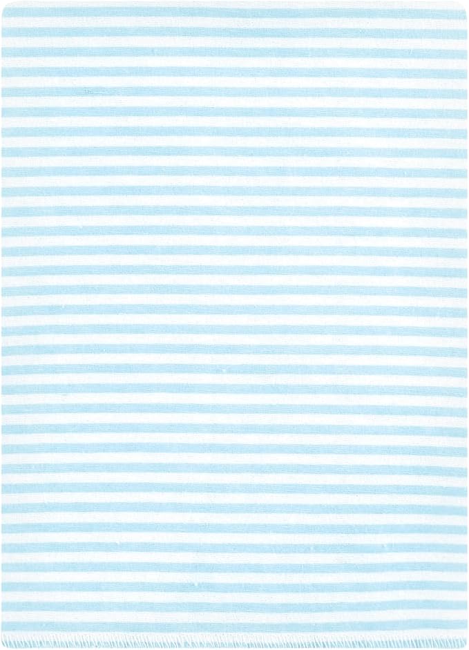 Hudson Baby Unisex Baby Flannel Burp Cloth 12pk, Soft Teal Dino, One Size