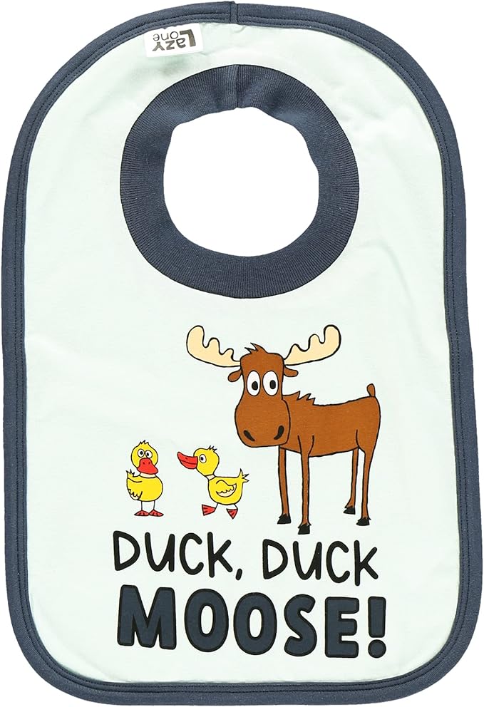 LazyOne Animal-Print Baby Bibs, Cute Baby Shower Gifts