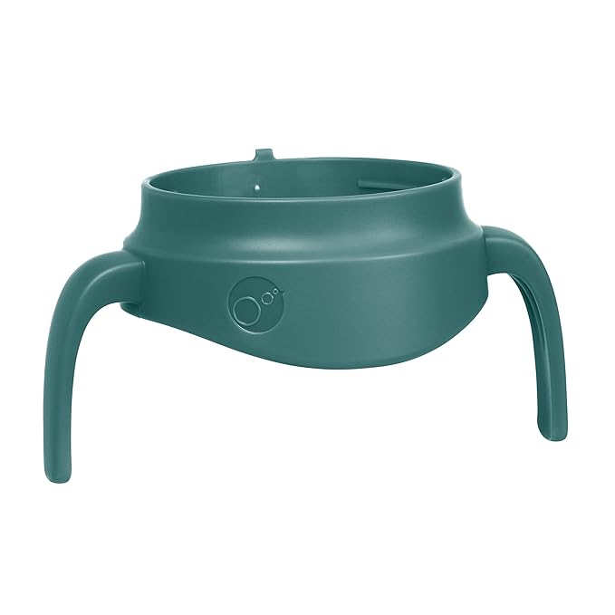 b.box Insulated Food Jar with Spork for Toddlers | Easy Open Container | Stainless Steel, 5hrs+ of Perfect Temperatures | Dishwasher Safe, BPA Free (Emerald Forest, 11oz)