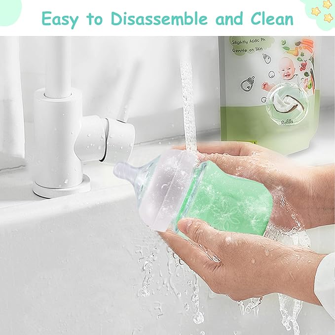 2 Pack Silicone Sleeves for Philips Avent Glass Natural Baby Bottle 4oz, Food Grade Silicone, BPA Free Glass Baby Bootle Sleeve, Anti Breakage Baby Bottle Holder, Anti-Scald, Dishwasher/Heaters Safe