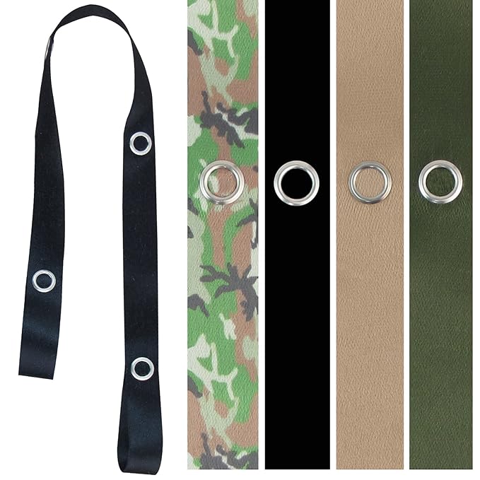 PBnJ baby Toy Saver Strap Holder Leash Secure Accessories Camo/Black/Tan/Olive - 4pc