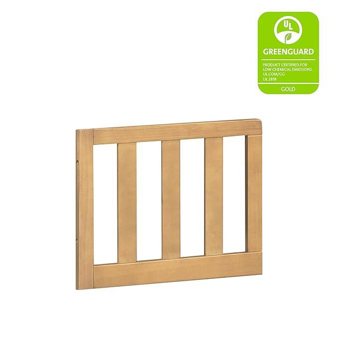 Davinci Mini Toddler Bed Conversion Kit (M22599) for Otto Mini Crib in Honey, GREENGUARD Gold Certified