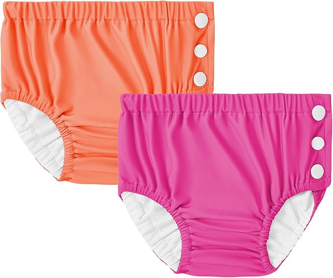 Durio Reusable Swim Diapers Washable Baby Swim Diaper Unisex Infant Toddler Swimming Diapers