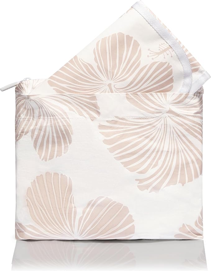 Ditty Co. Diaper Bag Pouch | Diaper Clutch with Portable Changing Pad | Lightweight, Splash-Proof Organizer Pouch | Wet Bag for Baby Travel Essentials | Easy to Clean | Aloha Print
