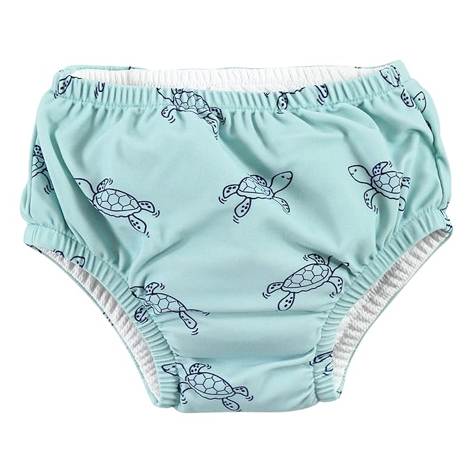 Hudson Baby Unisex Baby Swim Diapers, Sea Turtle, 3 Toddler