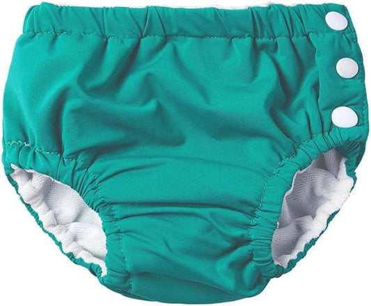 Baby Boys Girls Reusable Swim Diaper Washable Adjustable Bloomers Swimsuit Swimming Apparel