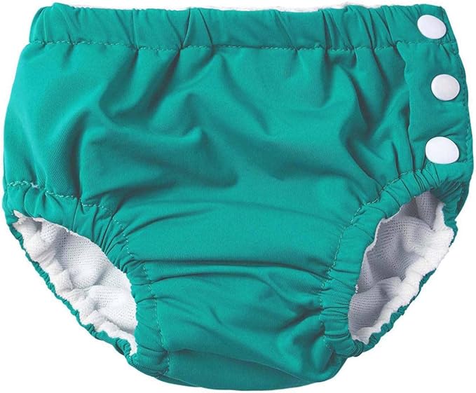 Baby Boys Girls Reusable Swim Diaper Washable Adjustable Bloomers Swimsuit Swimming Apparel