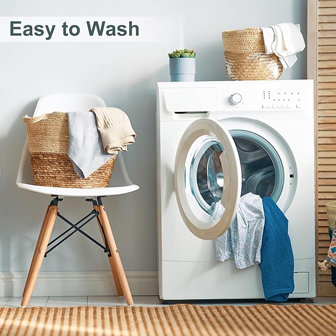 Pro Goleem Muslin Changing Pad Cover for Boys and Girls, Soft Breathable Fitted Cotton Diaper Changing Table Pad Sheets, Neutral, 2 Pack (Grey＆Green)