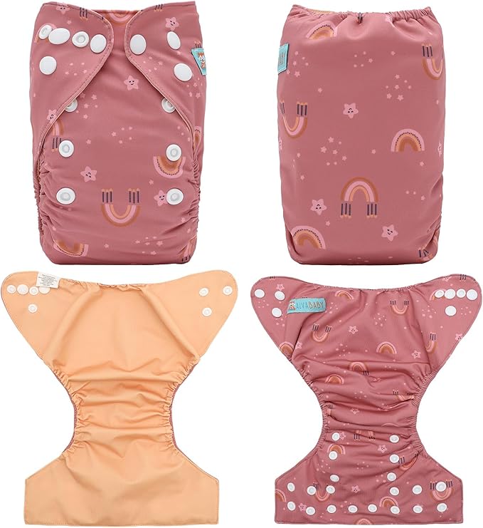 ALVABABY Baby Cloth Diaper Cover, Swim Diaper,Nappy Shell Baby Girls and Boys