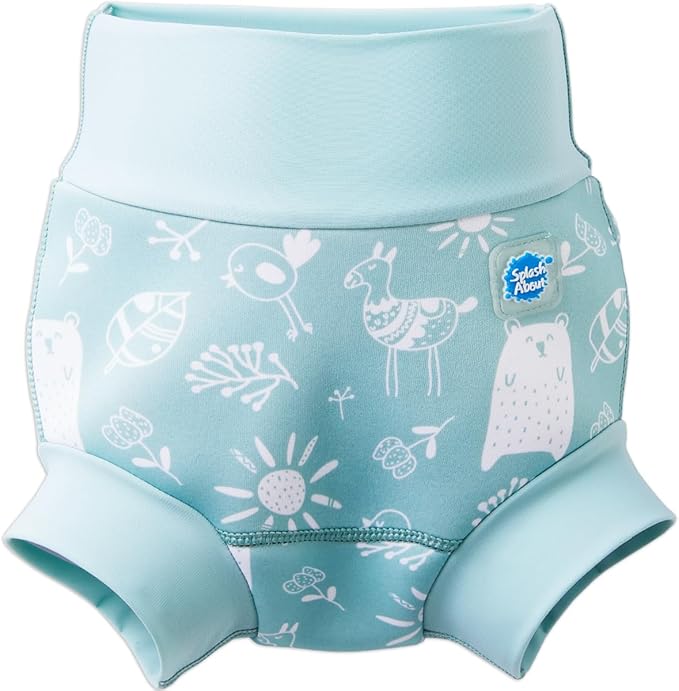Splash About Happy Nappy Reusable Swim Diaper, Sunny Bear, 3-6 Months