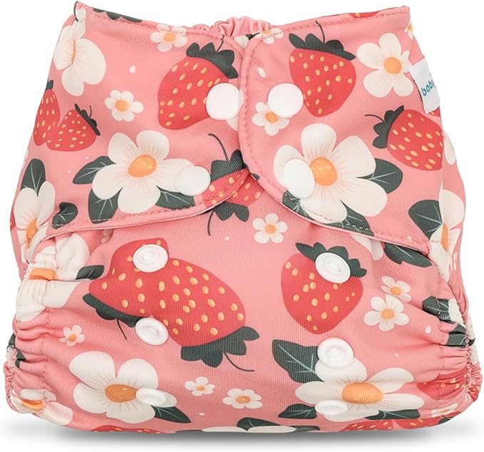 babygoal Baby Cloth Cover for Prefolds,Flats or Fitted Diapers– Adjustable, Reusable, Waterproof Swim Diaper Cover