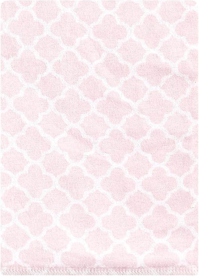 Hudson Baby Unisex Baby Cotton Flannel Burp Cloths Bundle, Pastel Butterfly, One Size